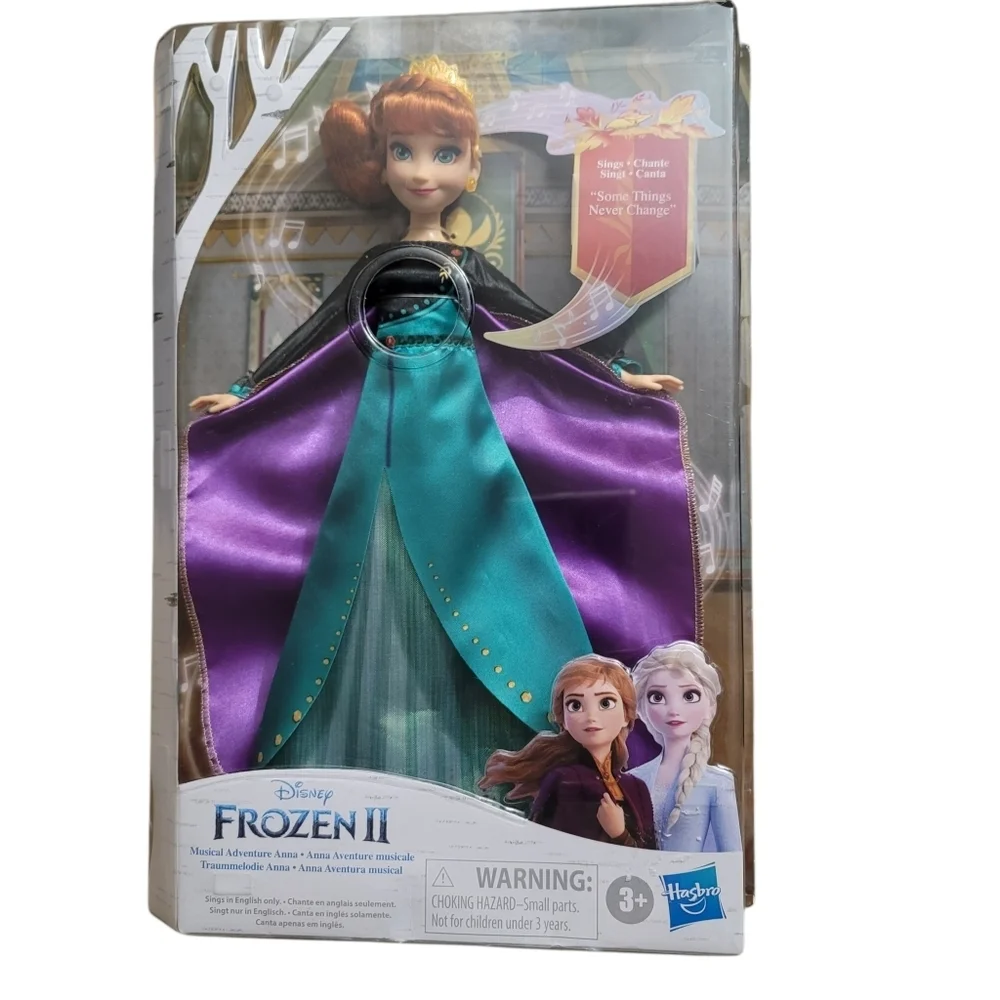 Disney Frozen II Musical Adventure Anna Doll – Sings “Some Things Never Change”